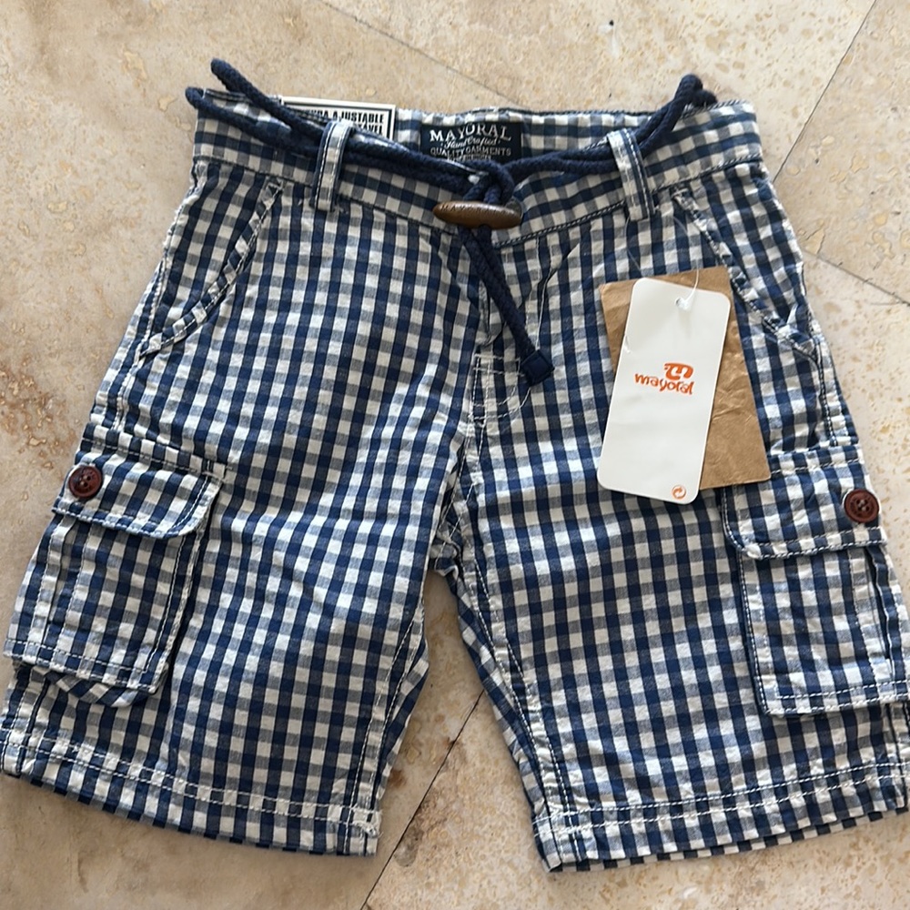 Mayoral Toddler Cargo Shorts